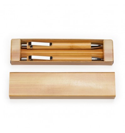 Set pix si creion mecanic din bambus Kioto