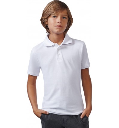 Tricou polo copii 180g