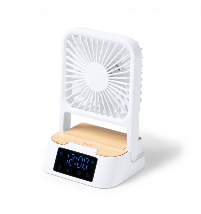 Ventilator de birou cu ceas FUYI