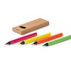Set de 4 creioane fluorescente MARGA