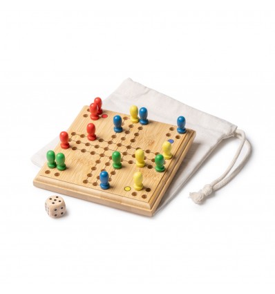 Set Pachisi din bambus SISCAR