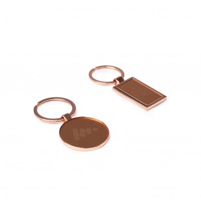 Breloc metalic cromat NOAH
