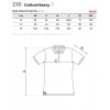 Tricou Polo dama 220g