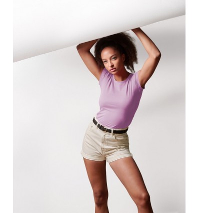 Tricou de damă cu guler rotunjit 150g