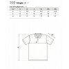 Tricou Polo unisex 180g