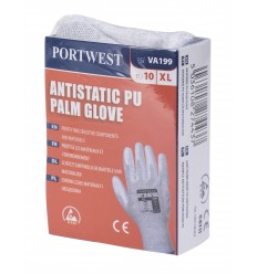 Manusa antistatica vending aplicatii PU in palma